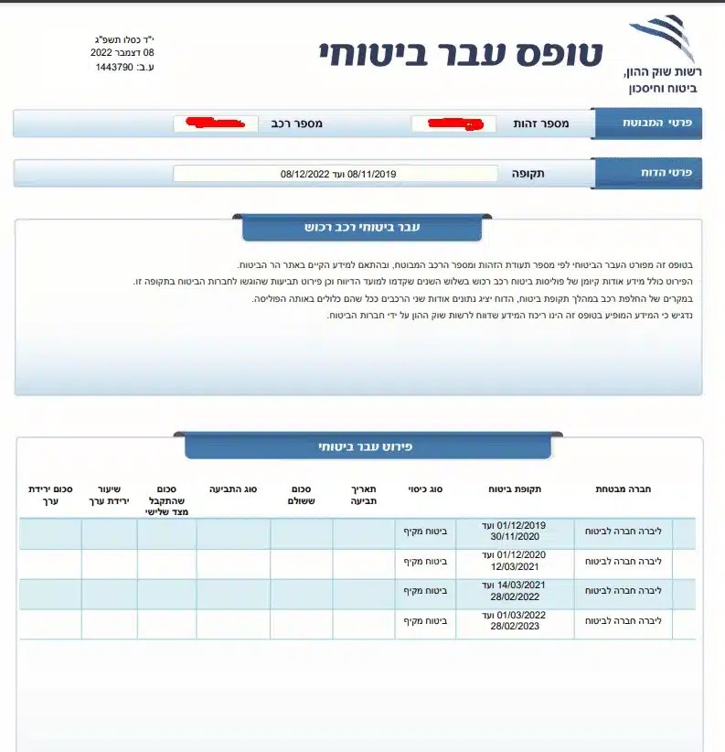 איך נכנסים למערכת הר הביטוח ומפיקים דו״ח 'היעדר תביעות'?